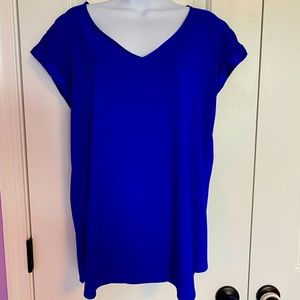 Express V-neck short sleeved blouse